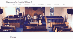 Desktop Screenshot of cbcnorthplainfield.com